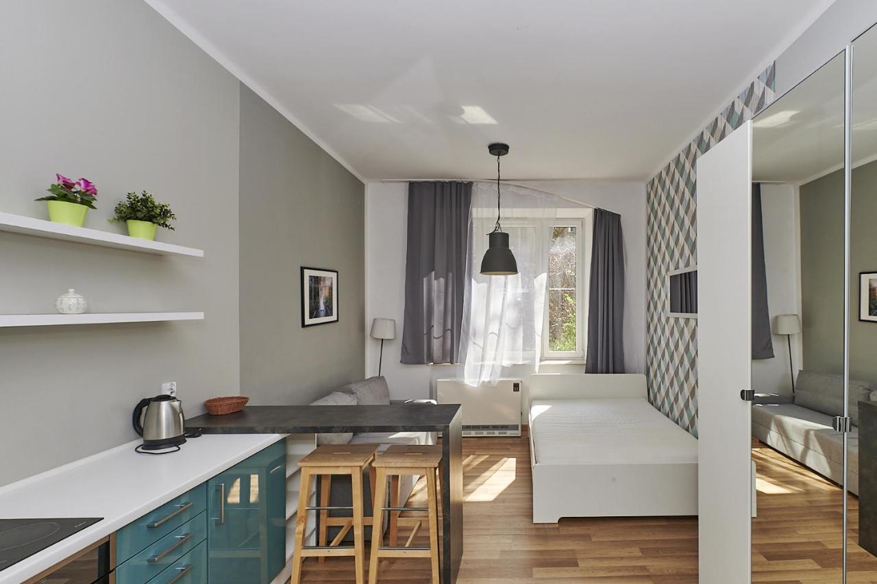 Przy Alejach Appartement Krakau Buitenkant foto